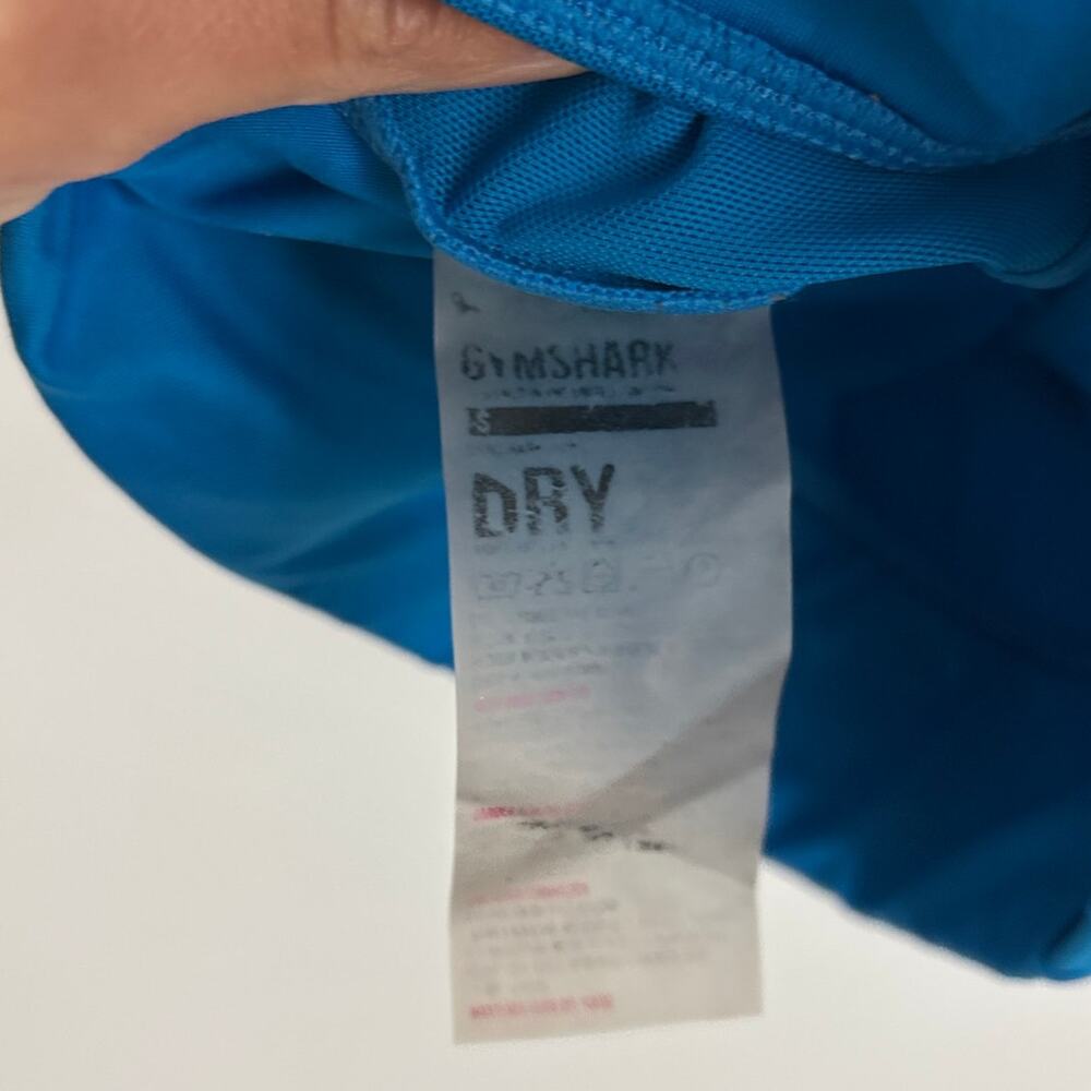 Gymshark Enhanced Cutout Blue Sports Bra - Size Small - Picture 6 of 6